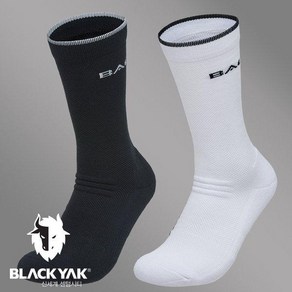 [블랙야크](_)공용 레저 등산 양말 알파인롱삭스 2BYSCX3903, BLACK, 26CM, BLACK