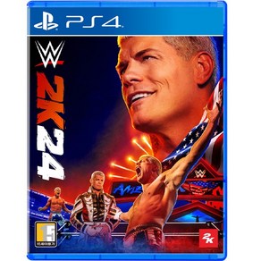 PS4 WWE 2K24 / 영어자막 / 새상품