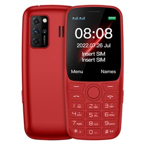 SOYES S10T 2G GSM 미니 키보드 폰800mAh 강력한 손전등 포함시끄러운 스피커 휴대폰, Official Standad, Red, Red