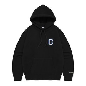 [COVERNAT] 커버낫 23F/W C 로고 후디 웜 블랙 CO2303HD01WB