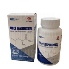 [코오롱제약] 류신 프리미엄정 1000mg x 60정 2개월분 단백질 합성 영양제 L-로이신 비타민 미네랄, 1개, 1g