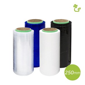 (미니랩 낱개 : 250mm) 잘풀리는 공업용랩 스트레치필름, 슬리터 투명 20T-200M, 250mm - 1개, 1개