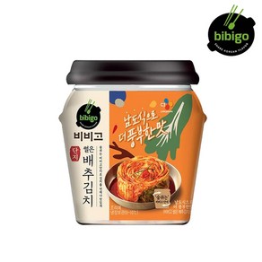 (냉장)비비고 썰은배추김치(더풍부한맛)용기500g