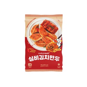 쿠캣 실비김치만두, 3개, 168g