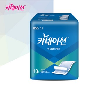 카네이션 위생매트 200매 (10매입 20개) 사이즈 75 X 60 cm, FREE(onesize), 10매입, 20개