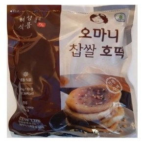 오마니 전통찹쌀호떡, 4개, 60g