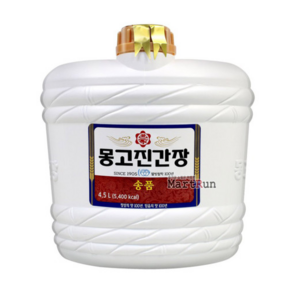 부천 몽고진간장 송품 4.5L, 1개