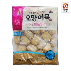 [퀴클리몰] 사조오양 잡채말이 어묵 950g 냉동, 1kg, 10개