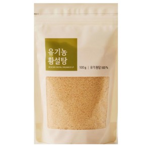 올가 유기농 황설탕, 1개, 500g