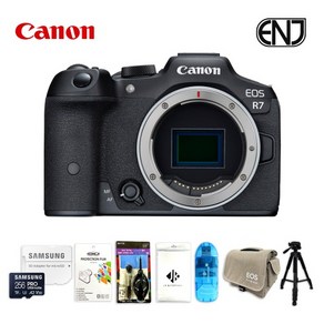 [캐논정품] EOS R7 BODY 미러리스 카메라+삼성 메모리 256GB+6종 풀패키지 / ENJ