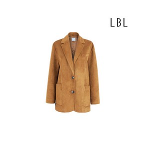 [LBL] (25SS) FAUX스웨이드 테일러드 자켓