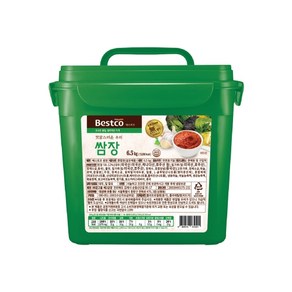 상세설명참조 베스트코 쌈장 6.5kg, 1개