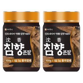 침향가루, 2개, 100g