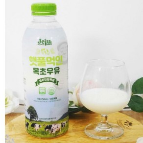 햇풀먹인 목초우유 750ml, 4개