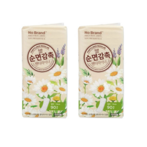 ﻿[노브랜드] 순면감촉 팬티라이너 일반 15cm - 90p x 2개 (무료배송) 생리대 / 중형 / 대형, 90개입