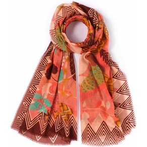 오일릴리 스카프 숄 /2컬러 Oilily Botanic Pop Scarf 보타닉 팝