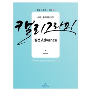 초급 중급자를 위한캘리그라피 실전 Advance, 투데이북스, 김미형 저