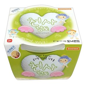 도너랜드 천사점토 140g, 1개, 하양