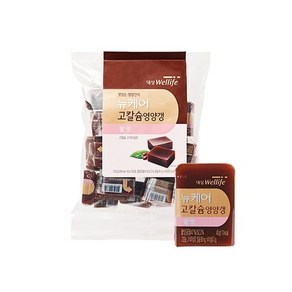 대상 웰라이프 뉴케어 고칼슘 영양갱 팥맛 30개, 1개, 1.2kg