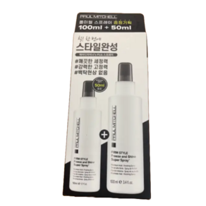 폴미첼 프리즈 앤 샤인 슈퍼 스프레이 강한세팅력 강한지속력 승무원스프레이, 150ml, 1개