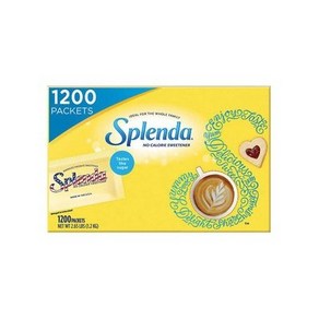 미국 Splenda 스플렌다 스위트너 제로 칼로리 설탕 대용 1200패킷, 1.2kg, 1개