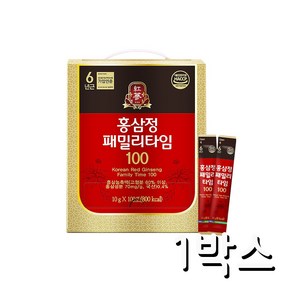 농협 홍삼정 에브리타임 밸런스 가정의달 부모님 선물 홍삼 스틱 진액 100포, 1kg, 1개