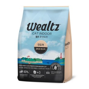 [유통기한2023.11.16]웰츠 캣 인도어 2.1kg, 1개, 닭