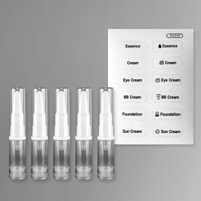 포포라운지 파운데이션 공병 아이크림 소분 미니 진공 용기