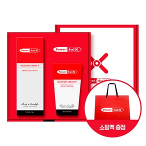 [파워풀엑스] 리커버리크림 플러스 파워풀크림 선물세트, F01, 1세트