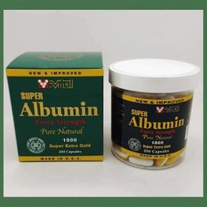 바이탈 슈퍼 Albumin 알부민 영양제 1500mg 200정, 1개