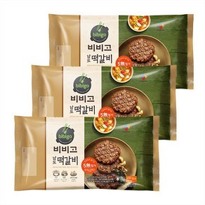 [CJ제일제당] 비비고 남도떡갈비 450g x 3봉, 3개