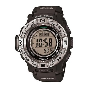 Casio 프로 트렉 터프 멀티 밴드 6 트리플 센스 시계 태양광 동력 (PRW3500-1)