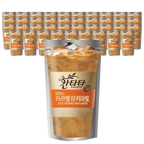 칸타타 아이스 카라멜마키아토 파우치, 230ml, 40개