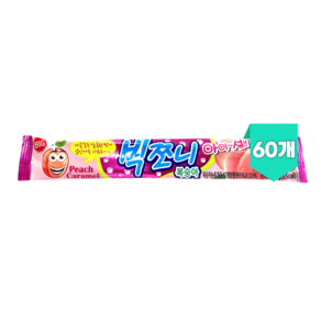 빅쪼니 복숭아 15g x 60개, 900g