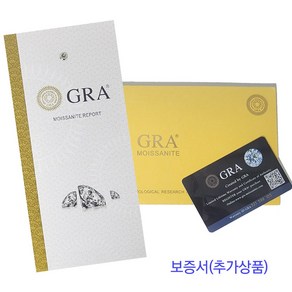 쵸이젬 GRA 모이사나이트 원석(나석) 1부(3.0mm) D-VVs1 최상품 보증서 별도