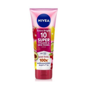 니베아 바디세럼 브라이트 10가지 슈퍼비타민 스킨푸드 320ml NIVEA, 1개