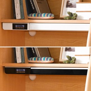 e스마트 [독서실책상용] 4단계 타이머 LED스탠드, 화이트