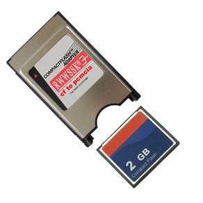 산업용 컴팩트 플래시 CF 카드 PCMCIA 68 핀 어댑터 포함 CNC용 2 in 1 32MB 64MB 128MB 256MB 1GB 2GB, 7.32M with PCMCIA, 1개