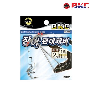 백경 장어 편대채비 BK-856, 1단-바늘15호, 1개