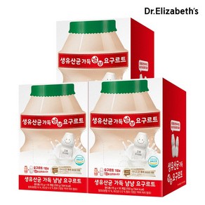 나우푸드 닥터엘리자베스 생유산균 가득 냠냠요구르트 10정10개입 3박스, 3개, 150g