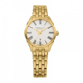 Jazzmaste Automatic 30MM Watch H42245191 [] [해밀턴] 재즈 마스터 화이트 펄 문자판