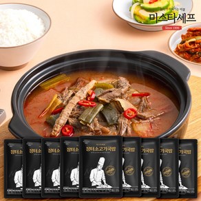 미스타셰프 장터 소고기국밥 600g x 9팩, 9개