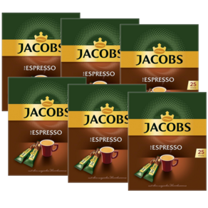 야콥스 에스프레소 독일 커피 스틱 Jacobs instant coffee espesso 25개입 6팩, 6개