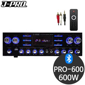 J-PRO PRO-600 4채널 600W 블루투스 매장용 카페 매장 업소용 앰프