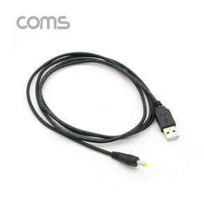 Coms [ND939] Coms USB 전원 젠더/케이블 (USB M to DC 4.0/1.7 M) 1.5M, 5개