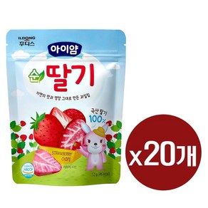 일동후디스 아이얌 동결건조 과일칩, 12g, 20개