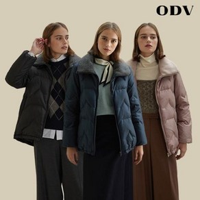 24FW ODV 니트 카라 하프 다운 1종