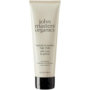 일본직발송 6. 존 마스터 (JOHN MASTERS ORGANICS) R A 헤어 우유 N (로즈 살구) 트리트먼트 118ML B09, One Size, 1개