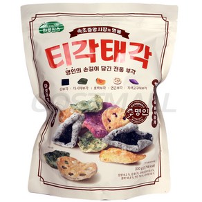 하루칩스 티각태각 330g 김 다시마 호박 연근 자색고구마 건강간식 코스트코, 1개