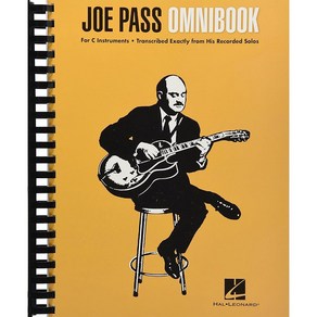 Joe Pass Omnibook 조 패스 옴니북 기타 솔로 타브 악보집 Hal Leonad 할 레오나드